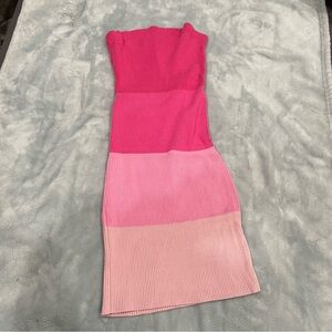 SHEIN tube top dress